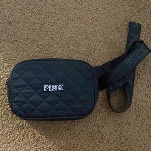 “Pink” black Fanny pack